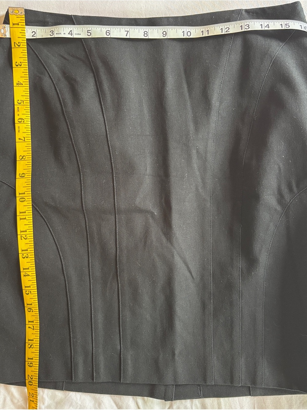 Banana Republic Black Panelled Skirt